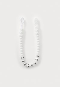 LOGO FRIENDSHIP BRACELET BEADED BAG CHAIN - Drugo - fully white