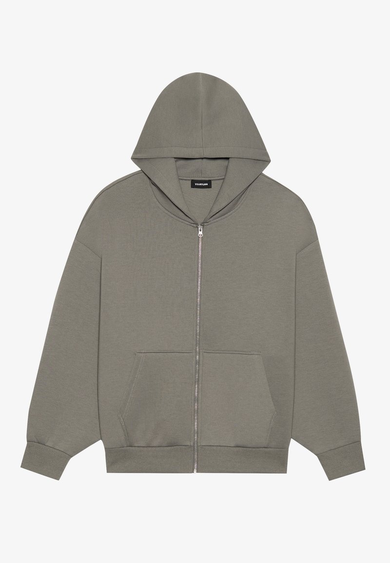 YOURTURN Sweater met rits donkergrijs YOURTURN Sweater met rits donkergrijs
