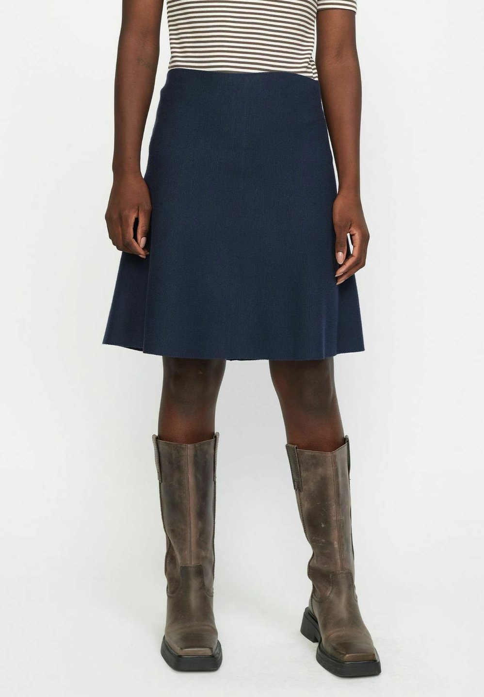 Soft Rebels HENRIETTA Jupe trapèze total eclipse/bleu marine