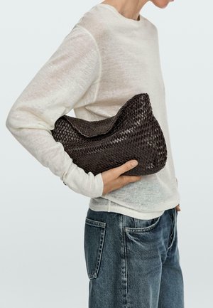 Massimo Dutti, Skuldertasker - dark brown