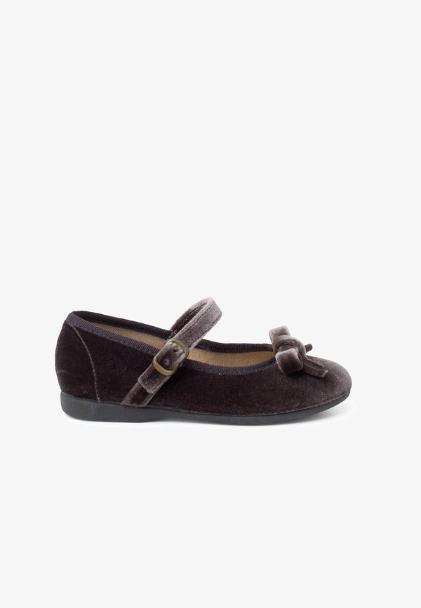 MERCEDITAS  – Riemchenballerina – gris