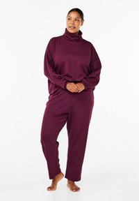 Zizzi MIT ROLLKRAGEN - Top s dlouhým rukávem - fig