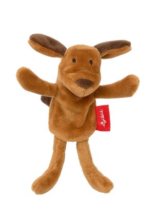 sigikid FINGERPUPPENSET GARTEN MY LITTLE THEATRE - Kuscheltier - braun beige
