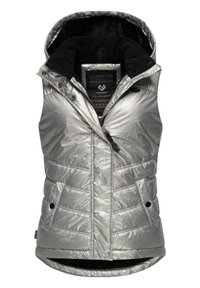 HESTY BLING - Waistcoat - light grey