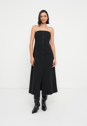 HYA DRESS - Maxikjole - black