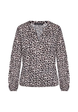 Betty Barclay, BETTY BARCLAY MIT BLUSENEINSATZ BLUSENSHIRT - Blouse - beige braun