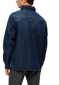 s.Oliver RELAXED STRETCH - Hemd - dunkelblau