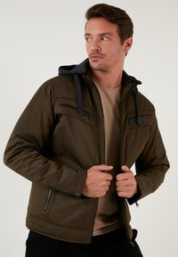 Buratti SLIM FIT - Vinterjakker - khaki