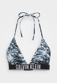 TRIANGLE - Haut de bikini - black/grey