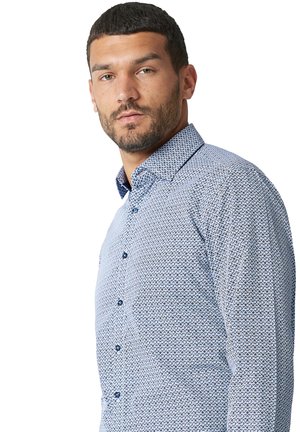 VENTI MODERN FIT - Hemd - mittelblau