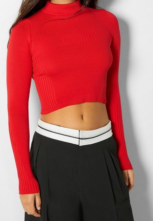 Bershka Pullover - red