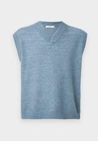 SLHRAI V-NECK - Striktrøje - blue mirage