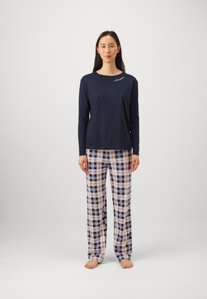 Pyjama Femme Chic S.Oliver Haut De Pyjama En Noir | Heine Ensemble Pyjama Femme Hiver