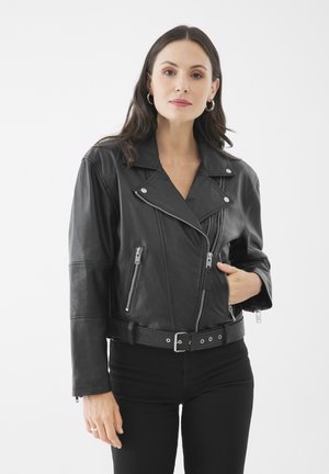 ADA BIKER - Leren jas - schwarz