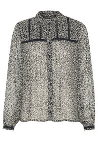 LEOLU - Bluza z gumbi - dark navy micro flower