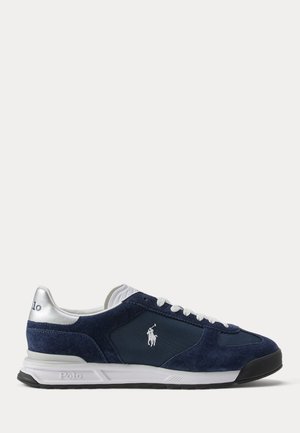 Polo Ralph Lauren, VARICK SUEDE & OXFORD SNEAKER - Zapatillas - navy/white/silver