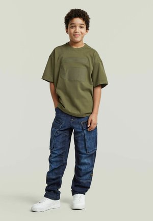 G-STAR, BOYS ARMY TEE - T-shirt print - four leaf clover