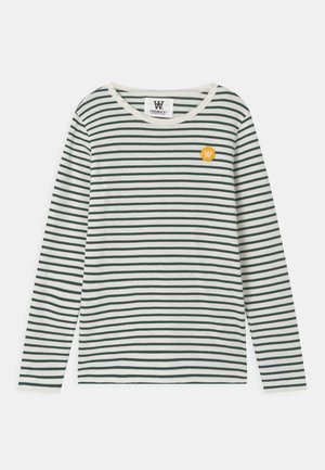 KIM UNISEX - Long sleeved top - off-white/faded green