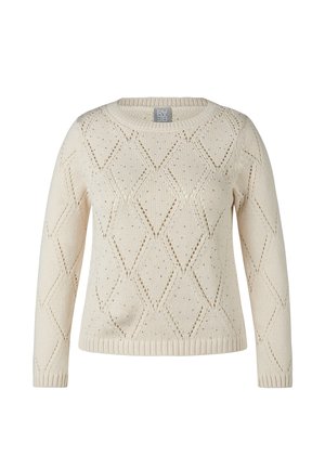 COZY  COOL - Strickpullover - vanille