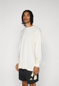 adidas Performance TEE - Top s dlhým rukávom - chalk white
