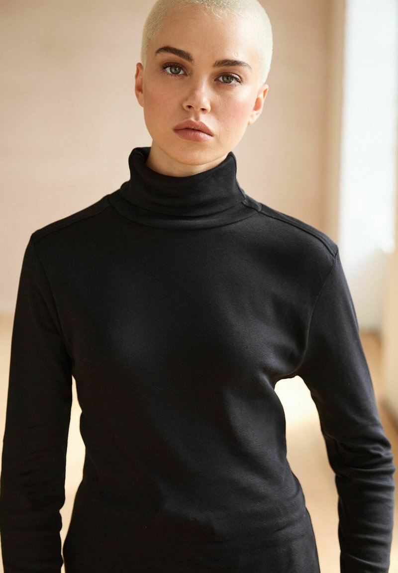 Next ROLL NECK  - Langarmshirt - black