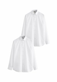 REGULAR FIT - EASY CARE SINGLE CUFF 2 PACK - Formalna srajca - white