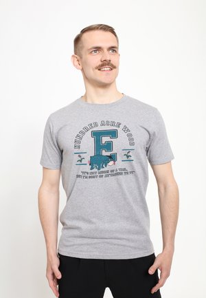 WINNIE THE POOH EEYORE COLLEGIATE - T-shirt z nadrukiem