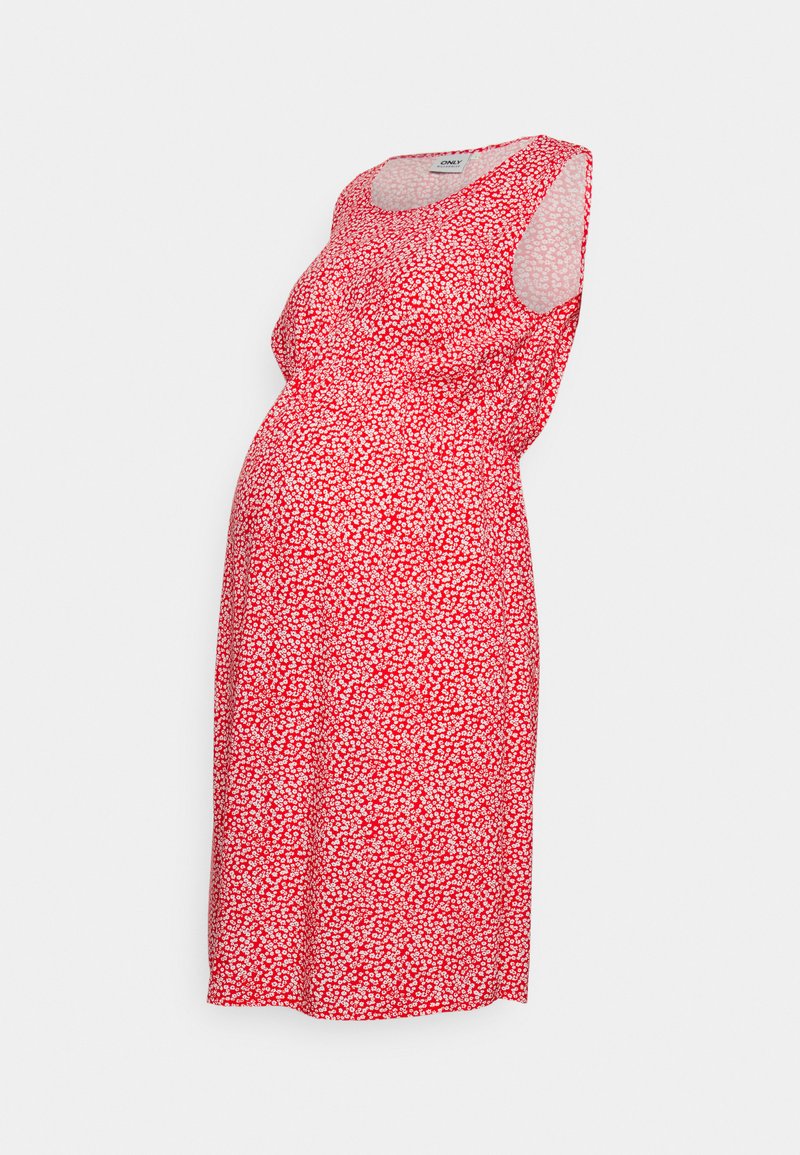 ONLY MATERNITY Jurk rood ONLY MATERNITY Jurk rood