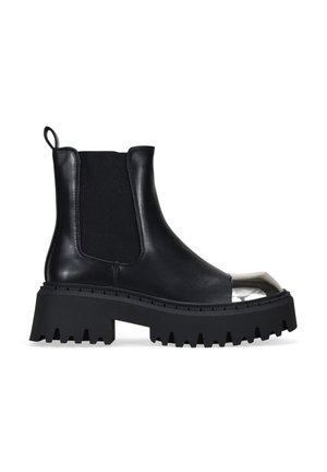 Botines con plataforma - black