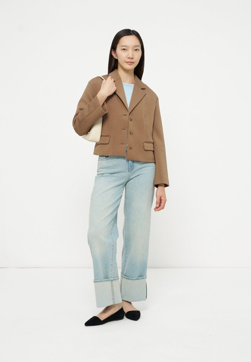 dreimaster Blazer zandkleur