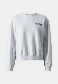 Hollister Co. SMALL SCALE LOGO CREW - Φούτερ - grey heather
