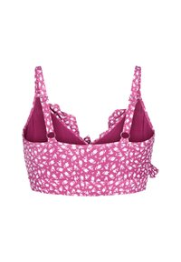 Zizzi FLORAL WITH FRILL DETAILS - Vrchný diel bikín - p portion fl aop