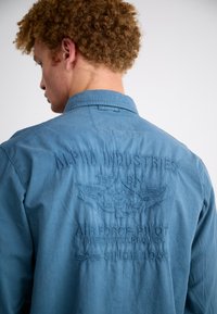 Alpha Industries AIR FORCE - Srajca - vintage marine
