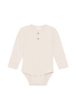 Minymo, BODY LONG SLEEVE RIB UNISEX - Body - seedpearl