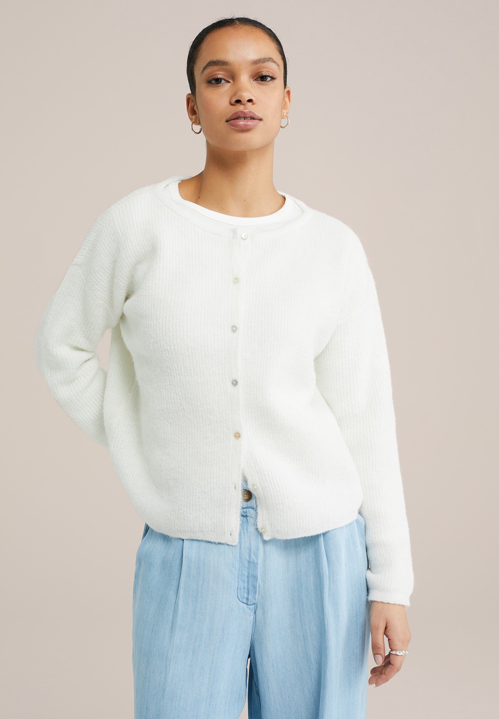 WE Fashion Neuletakki White valkoinen Zalando fi WE Fashion Neuletakki White valkoinen Zalando fi