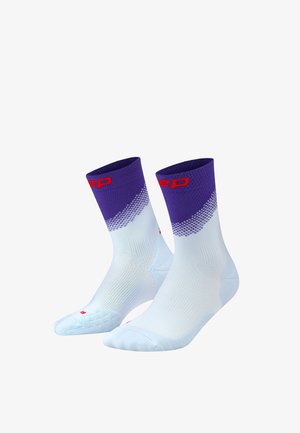 CEP, RUN EDT. SPLIT SOCKS MID CUT - Sports socks - light blue