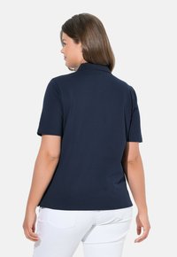 LAURASØN 1/2-ARM - Piké - marine