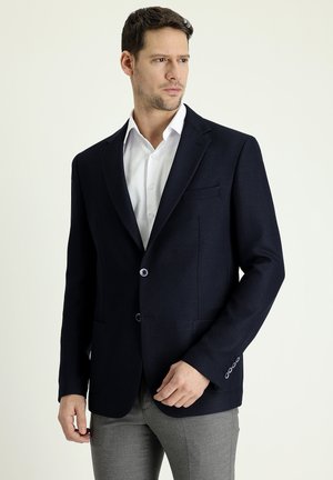 SLIM & TALL TEXTURED FORMAL - Blazer - dark navy blue