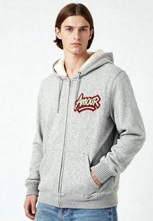 AMOUR EMBROIDERY UNISEX  - Jas - mottled grey