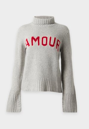 Zadig & Voltaire, NALMA WE AMOUR - Пуловер - gris chine clai