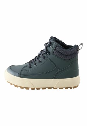 Next WIDE FIT (G) FIT - WARM LINED HI-TOP BOOTS - Stivaletti stringati - navy