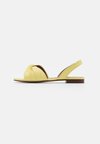 LUCKY KNOT SLINGBACK - Sandals - lemon