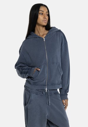 Jaded London UNISEX - Φούτερ με φερμουάρ - blue denim