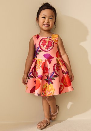 Next, REGULAR FIT - SCUBA OCCASION DRESS  . - Hverdagskjole - orange fruit