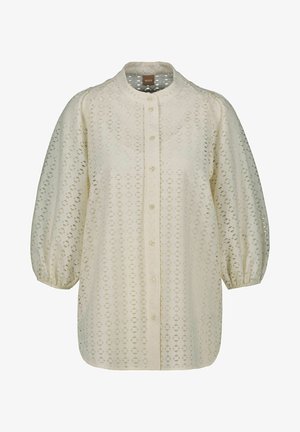 BATISY - Button-down blouse - beige