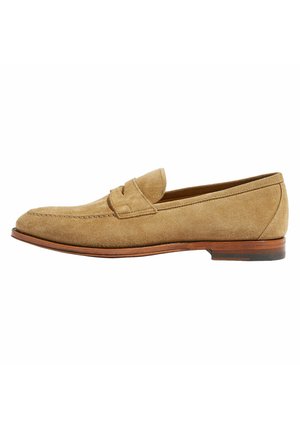 Obuća za navlačenje - beige suede