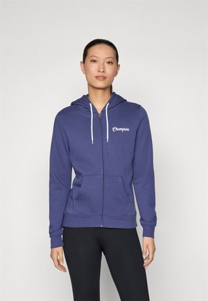 Champion GRAPHIC FULL ZIP HOODIE - Majica s kapuljačom i patentnim zatvaračem - dark blue