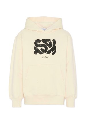 Felpa con cappuccio - ivory