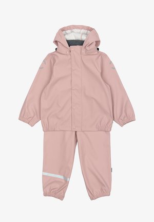 mikk-line, PU RAIN SET W. SUSP. UNISEX - Jachetă subțire - woodrose