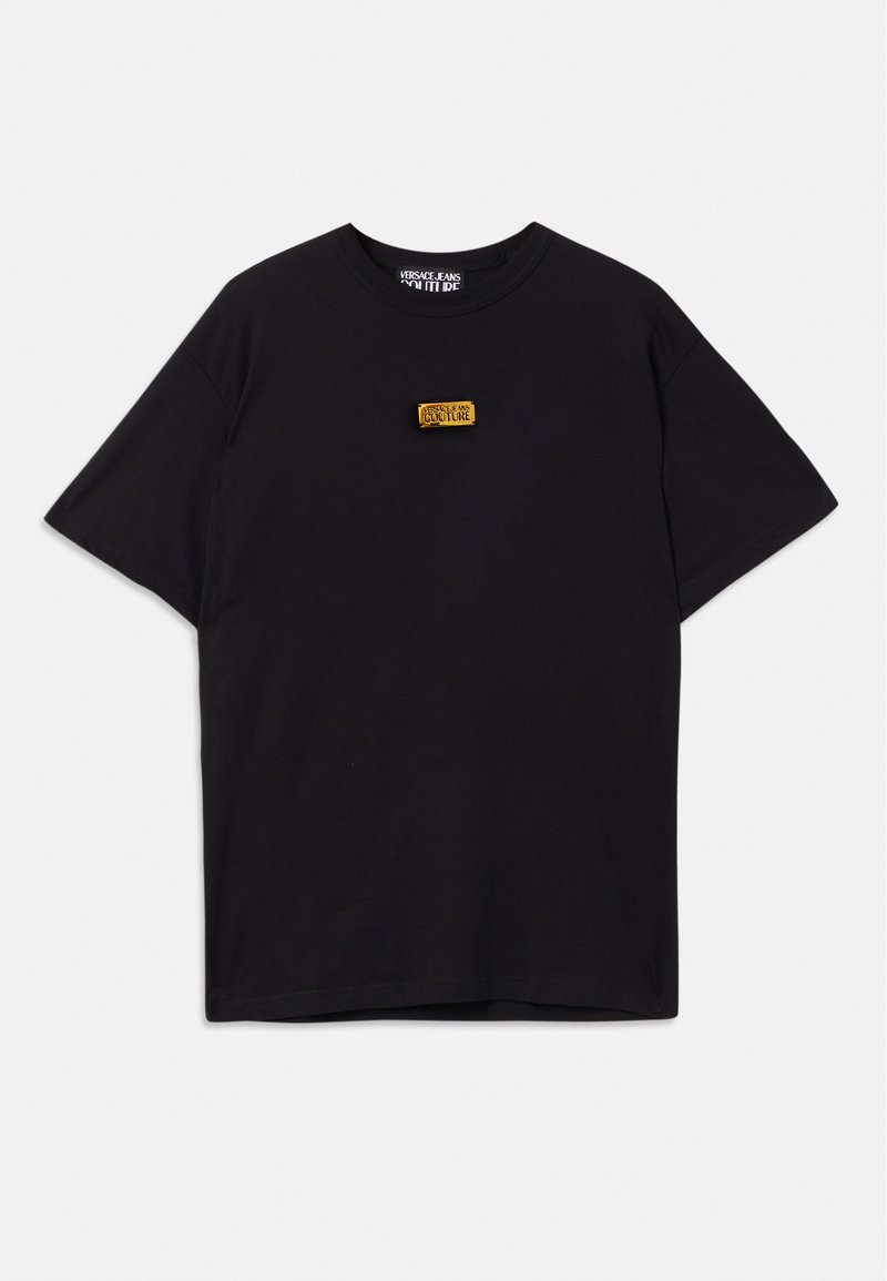 Versace Jeans Couture T-shirt basic zwart Versace Jeans Couture T-shirt basic zwart